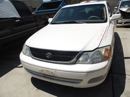 2001 TOYOTA AVALON XLS WHITE 3.0L AT Z17746